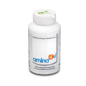 Amino4U alle 8 essentiellen Aminosäuren Muskelaufbau 120g Dose