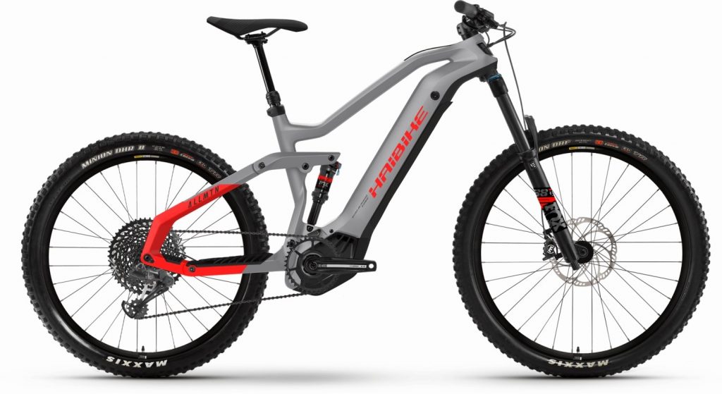 Haibike AllMtn 6 urban grey/black/red matte 2021 M