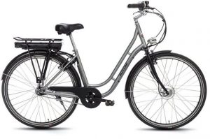 ALLEGRO E-Bike "Boulevard Plus 03 Silver", 7 Gang Shimano Nexus Schaltwerk, Nabenschaltung, Frontmotor 250 W