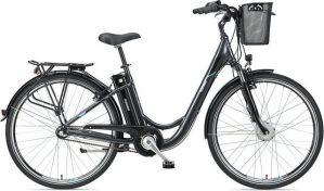 Telefunken E-Bike "Multitalent RC830", 3 Gang Shimano Nexus Schaltwerk, Frontmotor 250 W, mit Fahrradkorb