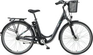 Telefunken E-Bike "Multitalent RC840", 7 Gang Shimano Nexus Schaltwerk, Frontmotor 250 W, mit Fahrradkorb