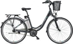 Telefunken E-Bike "Multitalent RC870", 7 Gang Shimano Nexus Schaltwerk, Mittelmotor 250 W, mit Fahrradkorb