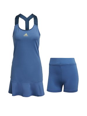ADIDAS Damen Tenniskleid Y-Dress blau | M
