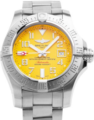 Breitling Avenger II Seawolf A1733110.I519.169A, Arabisch, 2018, Sehr Gut, Gehäuse Stahl, Band: Stahl