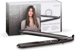 BaByliss Glätteisen "ST259E Platinum Diamond" Diamond-Ceramic-Beschichtung, mit Memory-Funktion
