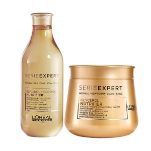 L'Oreal Set Serie Expert Nutrifier Glycerol Shampoo + Masque