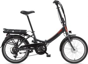 Telefunken E-Bike "Kompakt F810", 7 Gang Shimano Shimano Tourney Schaltwerk, Kettenschaltung, Frontmotor 250 W