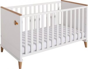 PAIDI Babybett "Lotte & Fynn", 2-tlg., Steiff by Paidi, inklusive PAIDI AIRWELL® 200 Matratze und 4-fach höhenverstellbarem AIRWELL Comfort Lattenrost