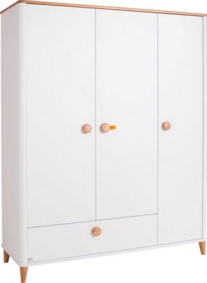 PAIDI Drehtürenschrank "Lotte & Fynn" Steiff by Paidi, 3-türig inkl. einer großen Schublade