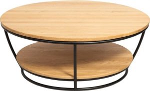 Premium collection by Home affaire Couchtisch "Krems", Durchmesser Tischplatte: 90,5 cm