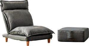 SalesFever Loungeset, (Set, 2-tlg., Sessel mit Hocker), mit Liegefunktion, Relaxsessel, Loungesessel