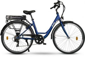 Jeep E-Bikes E-Bike "ECR 3005", 6 Gang, Kettenschaltung, Heckmotor 250 W, (mit Akku-Ladegerät)