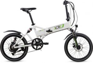 LLobe E-Bike "City III weiß", 7 Gang Shimano, Kettenschaltung, Heckmotor 250 W