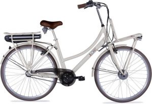 LLobe E-Bike "Rosendaal Lady 13,2 Ah", 3 Gang, Nabenschaltung, Frontmotor 250 W, Gepäckträger vorne