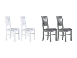 Inter Link Stuhl "Westerland", 2-er Set, aus massivem Buchenholz gefertigt