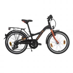 City Bike Kinderfahrrad 20 Zoll D4 Rock schwarz/orange