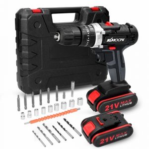 Haushalt 3in1 Multifunktions-Bohrmaschine Mini-Schraubendreher Rotationswege-Einstellung 25 Gänge von Drehmomenten einstellbar