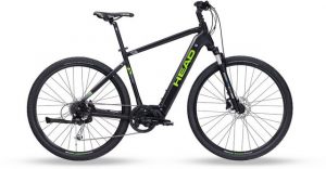 Head E-Bike "e I-Peak II", 9 Gang Shimano Alivio RDT4000 Schaltwerk, Kettenschaltung, Mittelmotor