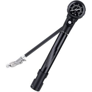 BEARSU Minipumpe "Fahrradreifen/Stoßdämpferpumpe MTB-300psi Hochdruck für Dämpfer & Federgabel-Mini Hand Fahrradpumpe Tragbar inklusive Presta und Schrader Ventiladapter." (1-tlg)