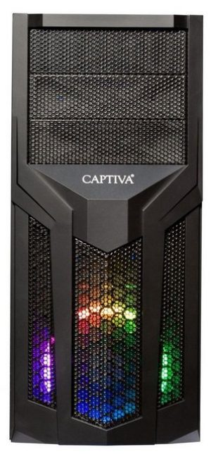 CAPTIVA Advanced Gaming R68-445 Gaming-PC (AMD 4700S, RX 550, 16 GB RAM, 1000 GB SSD, Luftkühlung)