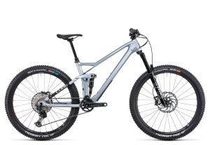 Cube Stereo 140 HPC SL 2022 | 27.5 Zoll | polarsilver'n'black | 19 Zoll Radgröße