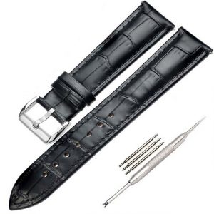 Lapalife Uhrenarmband "Watch Strap,Genuine Leather,16 - 24mm,Stainless Steel Pin Clasp, Replacement Straps for Tissot, Longines, IWC, Rolex Watch"