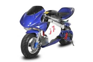 Nitro Motors Elektro-Kindermotorrad "Elektrisches Motorrad 1000W Eco Pocketbike Mini Cross Minibike Crossbike Bike Pocketquad"