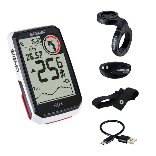 SIGMA “Rox 4.0 HR Set GPS Bike Computer Navi