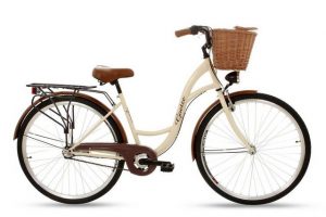 T&Y Trade Cityrad "26 Zoll Kinderfahrrad Cityfahrrad Damenfahrrad Mädchenfahrrad Kinder Mädchen Damen City Fahrrad Bike Rad Mädchenrad Shimano 3 GANG NEXUS NABENSCHALTUNG mit Rücktrittbremse Beleuchtung RETRO GOETZE CLASSIC BEIGE Creme", 3 Gang Shimano, Nabenschaltung, Rücktritt, Gepäckträger, Licht, 3 Nexus Gang, Seitenständer, Korb