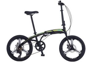 Toys Store Jugendfahrrad "Faltrad Klapprad 20" Zoll Fahrrad MTB Alloy Shimano 6 Gang Foldrider Scheibenbremse", 6 Gang, Shimano
