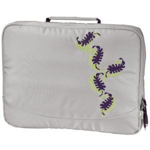 aha Laptoptasche "Cover Botanic Tasche Schutz-Hülle Case Sleeve", Anti-Kratz, Zubehör-Fach, Trage-Griff, passend für Tablet PC bis 11" oder Mini Notebook bis 10,1