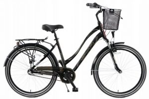 breluxx Cityrad "26 Zoll ALU Damenfahrrad SVR Rücktrittbremse + Nabenschaltung Citybike, black", 3 Gang Shimano Nexus Schaltwerk, Nabenschaltung