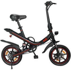 Didi THURAU Edition E-Bike "Mini E-Faltrad Didi City", Automatikschaltung, Heckmotor 250 W