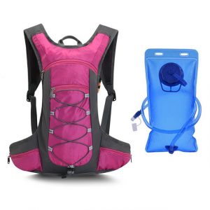 Favson Trinkrucksack "Trinkrucksack mit 2L Trinkblase Hydrationspack Fahrradrucksack für Joggen, Wandern, Radfahren, Camping und Bergsteig"
