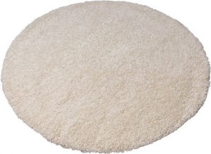 Hochflor-Teppich "Viva Teppich rund", Home affaire, rund, Höhe 45 mm, Uni Farben, rund, besonders weich und kuschelig, idealer Teppich für Wohnzimmer & Schlafzimmer