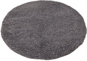 Hochflor-Teppich "Viva Teppich rund", Home affaire, rund, Höhe 45 mm, Uni Farben, rund, besonders weich und kuschelig, idealer Teppich für Wohnzimmer & Schlafzimmer
