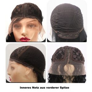 Housruse Toupet "Toupet Kostüm-Perücke Neues Kurzhaar-Bob-Chemiefaser-Haarset für Frauen"