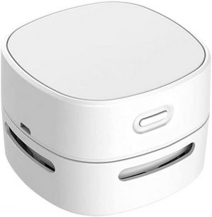 Leway Akku-Bodenstaubsauger Tischsauger USB Mini Staubsauger, 360° Drehbar, Mini Handstaubsauger