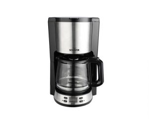 Schäfer Elektronik Filterkaffeemaschine 1,5 Liter Kaffeemaschine mit Timer Kaffeeautomat 21204, 1.5l Kaffeekanne