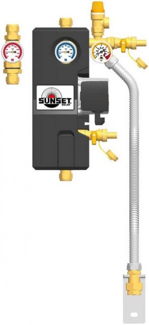 Sunset Solarmodul "SUNone 6 HZ/2F", (Set), für 2-4 Personen im Haushalt