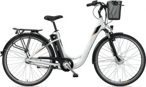 Telefunken E-Bike "Multitalent RC830", 3 Gang Shimano Nexus Schaltwerk, Frontmotor 250 W, mit Fahrradkorb