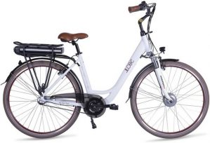 LLobe E-Bike "Metropolitan JOY 2.0, 8Ah", 7 Gang Shimano, Nabenschaltung, Frontmotor 250 W