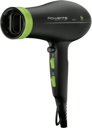 Rowenta Haartrockner CV6030 Eco Intelligence Instant Dry, 1500 W, schnelles Haaretrocknen bei geringem Energieverbrauch, 1500 Watt Leistung, Moving Air Booster, 3 Temperatureinstellungen, 2 Luftgeschwindigkeitseinstellungen, Kaltstufe, Konzentratordüse, Volumendiffusor, langes Stromkabel und Öse zum Aufhängen