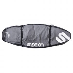 Boardbag Windsurfboard Doppelhülle 10 mm 245/65 Side On grau/weiss