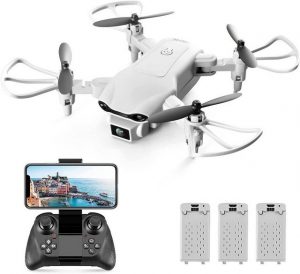 KAHOO RC-Quadrocopter "4DRC Drohe,Helikopter,FPV Live Übertragung,Höhenhaltung,für Anfänger"