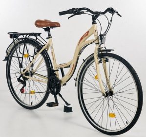 LUCHS Cityrad "Fahrrad 28 Zoll Fahrrad Hollandfahrrad Damenfahrrad Trekkingrad Damen", 21 Gang, Kettenschaltung, Shimano Schaltung, 28 Zoll Reifen, 4 verschiedene Farben