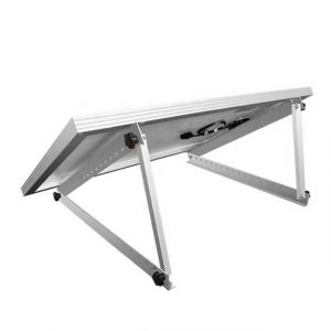 LZQ "Verstellbare Solarmodul Halterung, Aluminium Solarpanel Befestigung" Solarmodul-Halterung, (bis 28,00 Zoll, Nur Halterung, ohne Solarpanel)