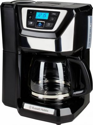 RUSSELL HOBBS Kaffeemaschine mit Mahlwerk Victory 22000-56, 1,5l Kaffeekanne, Permanentfilter, Digital