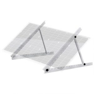 AUFUN "Aufun 2 Paar Universal Solarmodul Halterung (28/41 Zoll Länge)" Solarmodul-Halterung