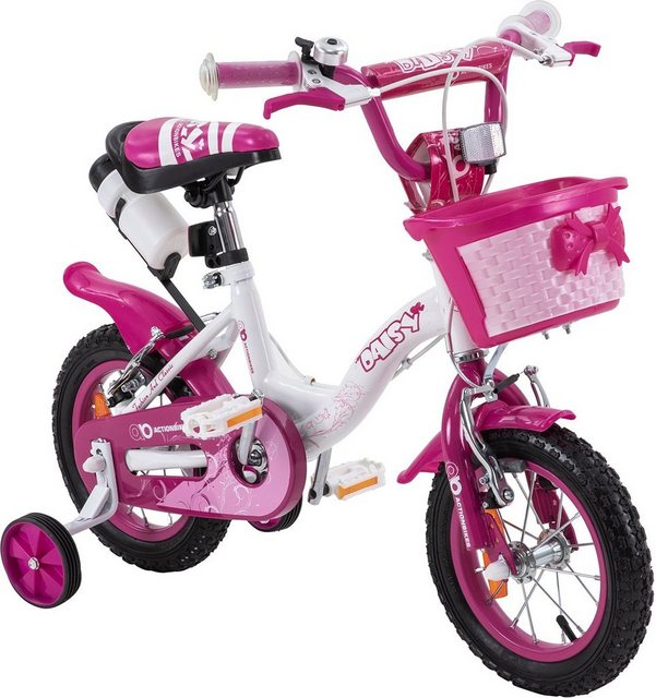 Kinderfahrrad Mit Stützräder Ab 3 Jahre Actionbikes Motors Kinderfahrrad “Kinder Mädchen Fahrrad Daisy inkl